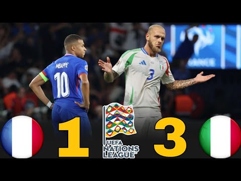 France vs Italy | 1-3 | Europe Nations League 🏆 Highlights & All Goals HD 🇲🇫vs🇮🇹
