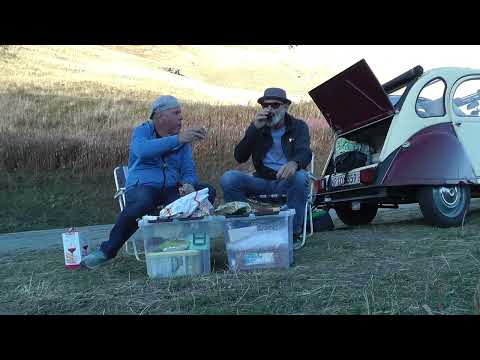2CV  Roadmovie Abenteuerreise über die Westalpen nach Nizza zum Teil Offroad