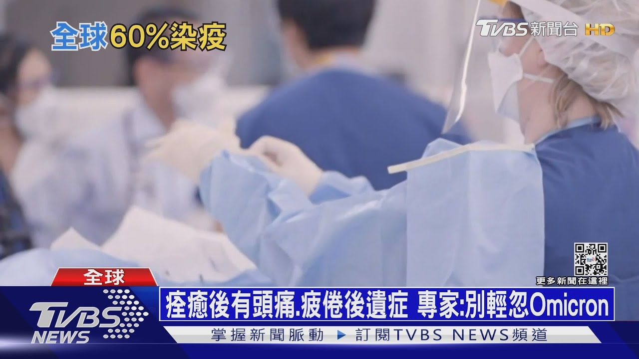 痊癒後有頭痛、疲倦後遺症 專家:別輕忽Omicron