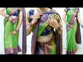 Banarasi Silk Saree Draping For This Wedding Season Saree Draping Tutorial Step By Step Sari