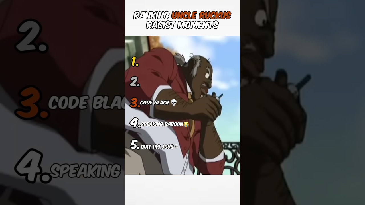 Ranking The Boondocks Funniest Moments 😭🙏🏾