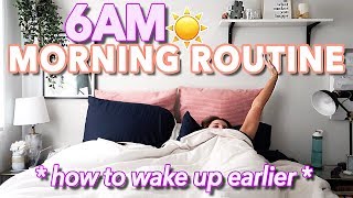 MY 6AM MORNING ROUTINE | How To Be A Morning Person ft. BedJet
