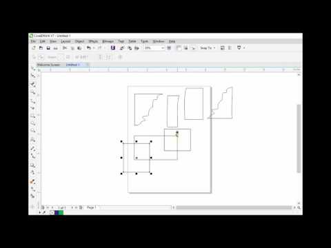 CorelDraw X7 Tutorials Transparency Tool