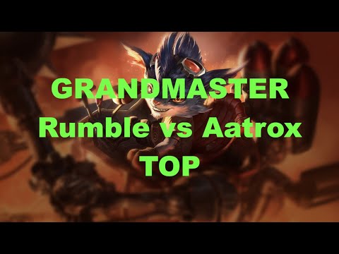[LOL] GRANDMASTER Rumble vs Aatrox Top Ep.8