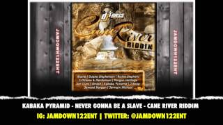 Kabaka Pyramid -- Never Gonna Be A Slave - Cane River Riddim [DJ Frass Records] - 2014