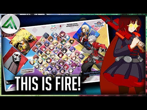 NEW Character Select Screen for Blazblue Cross Tag Battle 2.0?! (Fan-Made))