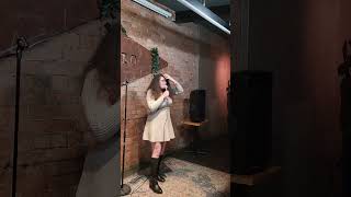 Chrissy Derbyshire at Rhostio, Cardiff, opening for Ben Pope.