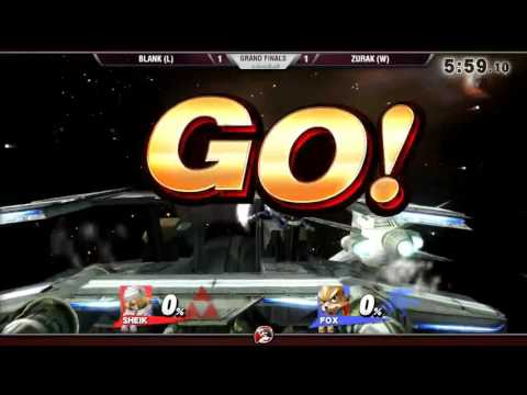 VS Arcadian 10/1/16 - Grand Finals - Blank (Sheik) vs Zurak (Fox) - Smash 4