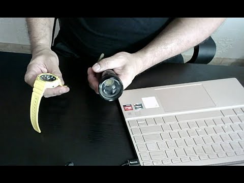 A Safe Way To Recharge a Solar Watch