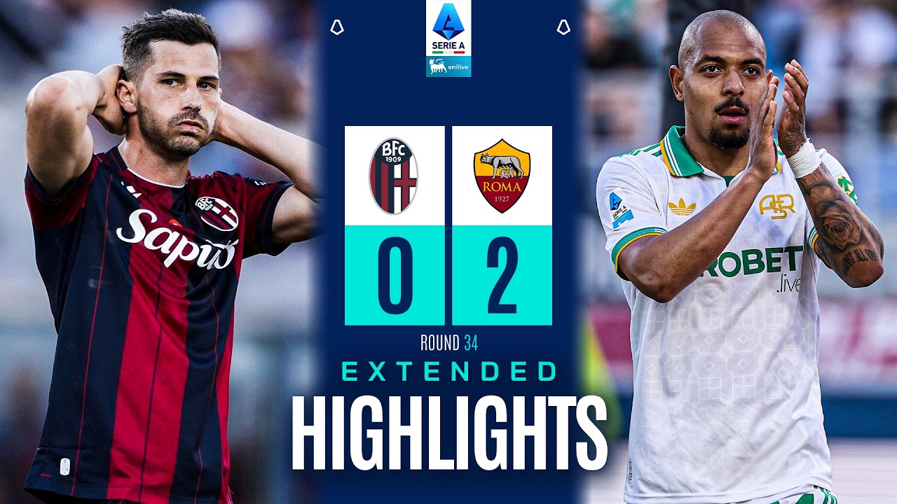 MAXI SINTESI BOLOGNA-ROMA 0-2 | EXTENDED HIGHLIGHTS | SERIE A ENILIVE 2025/26