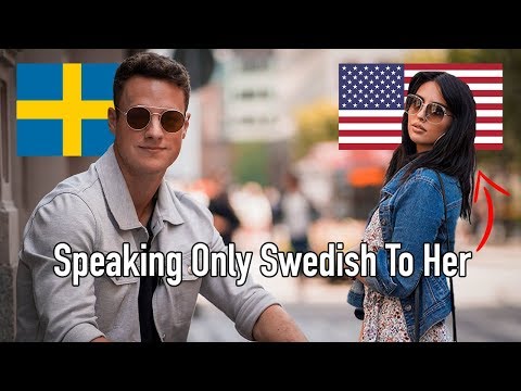 Speaking Swedish With My American Friend