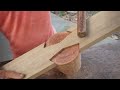 Awesome Simple Connecting Round Wooden Posts And Wooden Bars Without Nails,Best Japanese Wood Joints