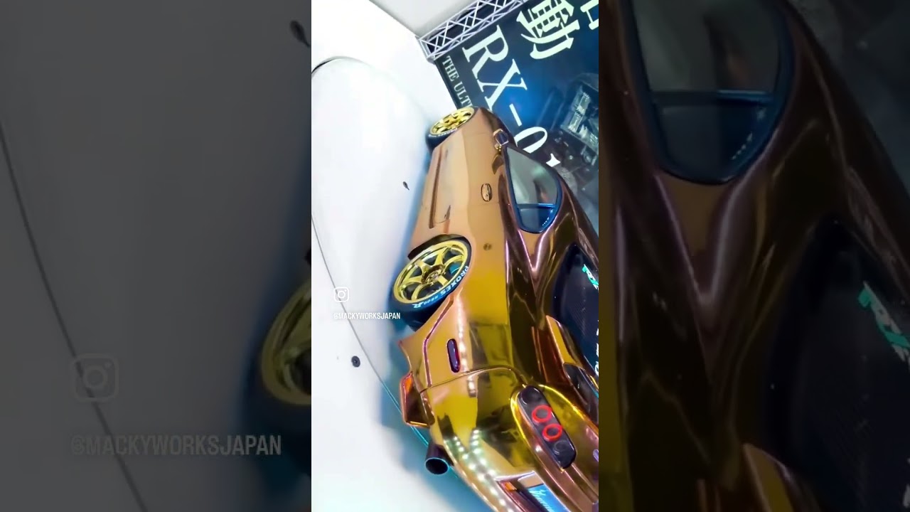 金Gold Supra 零壱式⭐️ADDICTION RX-01専用ボディー #addictionrc #supra #showupcolors