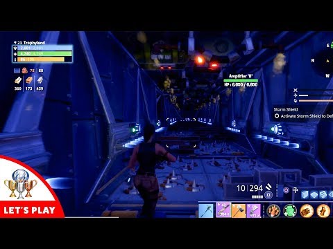 Fortnite Let's Play - Plankerton Storm Shield Defense 3 (Solo) Funneling Into Death Traps
