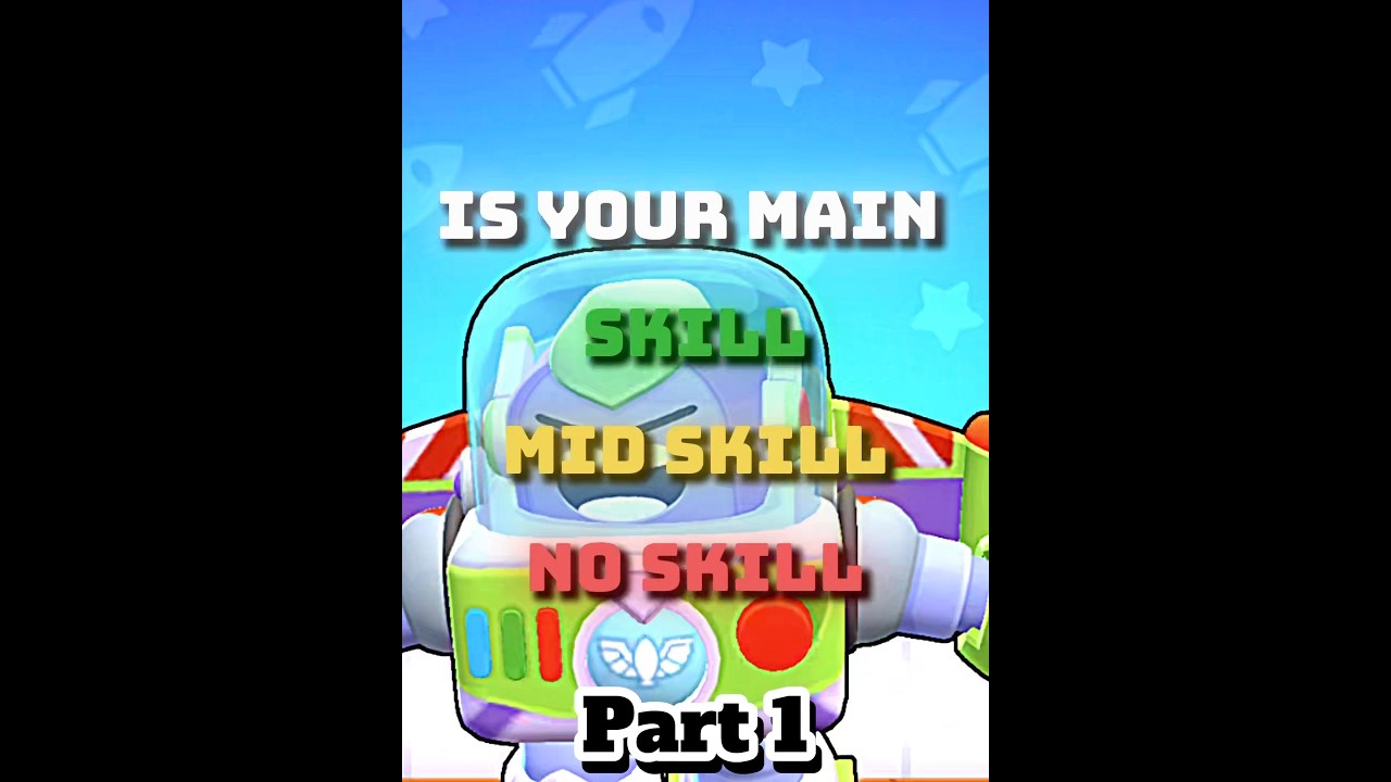 Is your main Skill, Mid skill, or No skill?