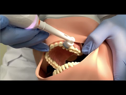 Poetsinstructie elektrische tandenborstel