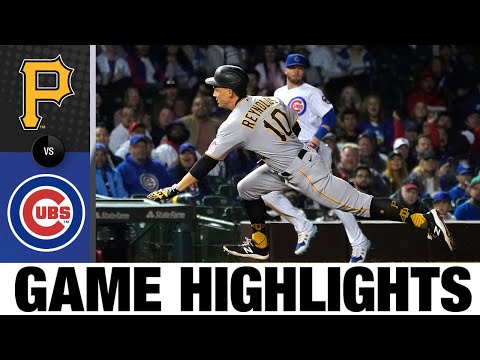 Pirates vs. Cubs Game Highlights (4/21/22) | MLB Highlights