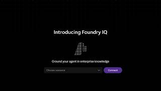 Introducing Foundry IQ
