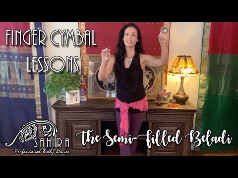 Finger Cymbal Lessons with Sahira | Beladi Filled