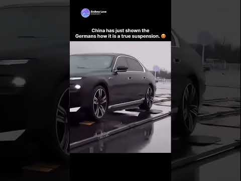 China has just shown the Germans how it is a true suspension. 😍