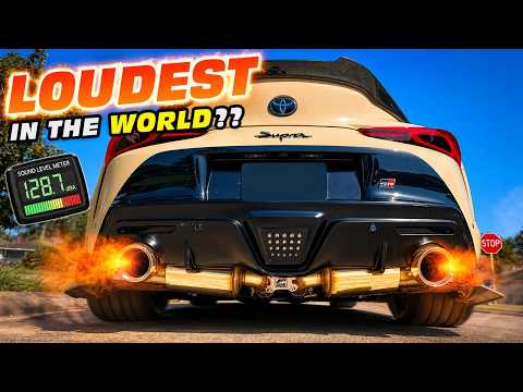 LOUDEST MK5 SUPRA IN THE WORLD? AWE Tuning Touring Edition Exhaust for A90 A91