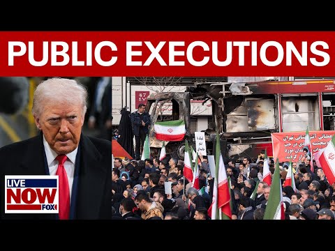 Iran to begin public executions as Trump urges more protests against the regime