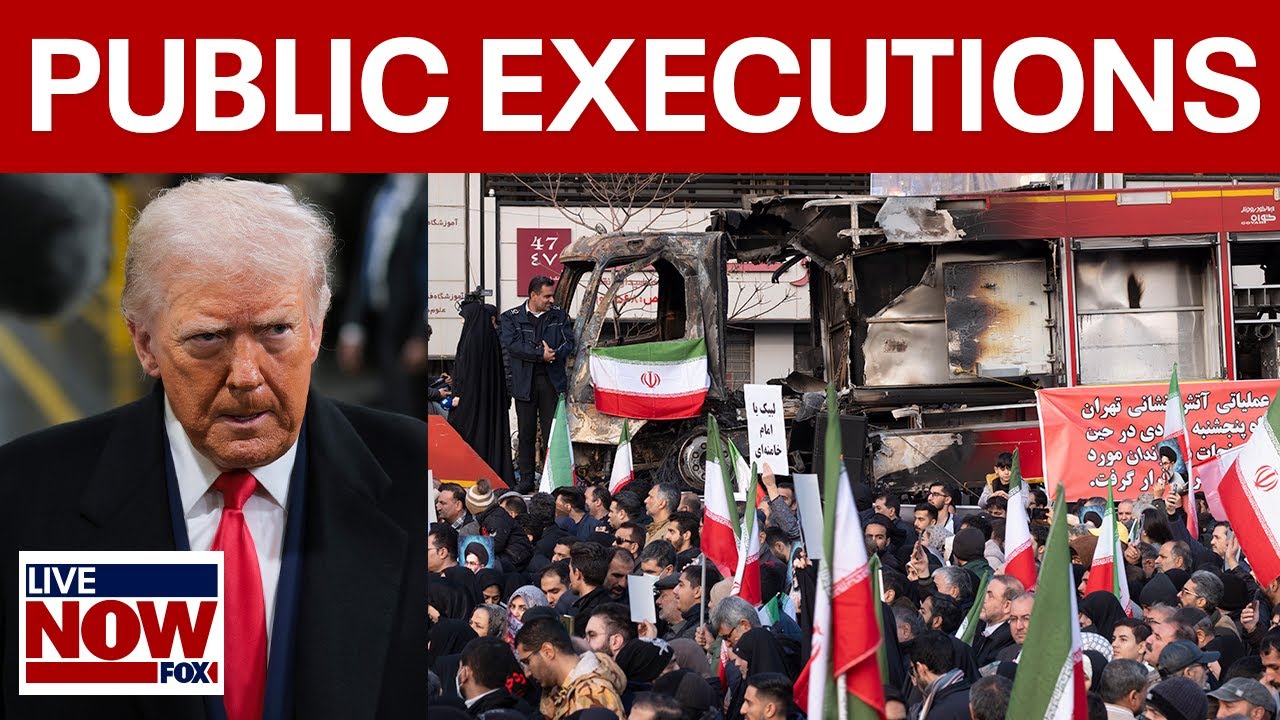Iran to begin public executions as Trump urges more protests against the regime