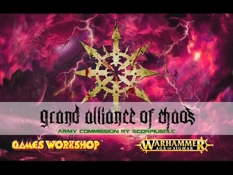 Warhammer: Age of Sigmar - Grand Alliance of Chaos Army Showcase