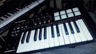 Unboxing|M-audio oxygen 25|best Mini midi keyboard|Budget gear for producers who travels a lot|hindi