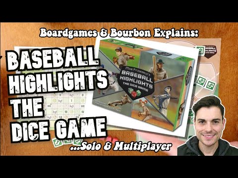 Baseball Highlights: The Dice Game Solo Playthrough
