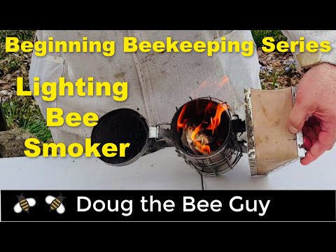 Beginning Beekeeping Series Episode 5: Lighting A Bee Smoker