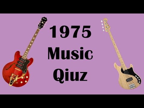1975 Music Quiz