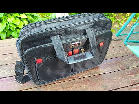 Мужской офисный портфель сумка на плечо / Mens office briefcase shoulder bag