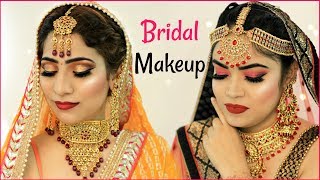 Indian Bridal Makeup Challenge .. | #Beauty #Wedding #Tutorial #Hacks #Anaysa - Download this Video in MP3, M4A, WEBM, MP4, 3GP