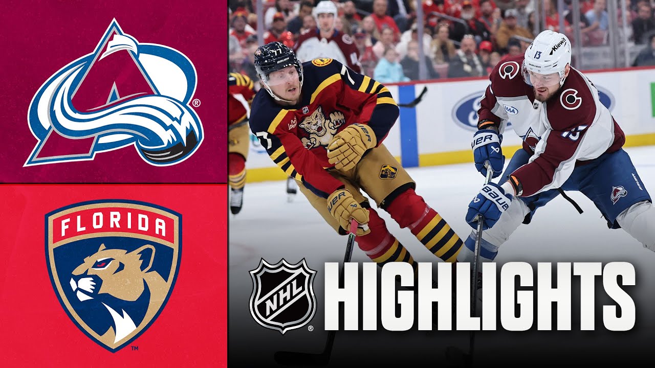 Avalanche vs. Panthers | NHL Highlights | January 04, 2026