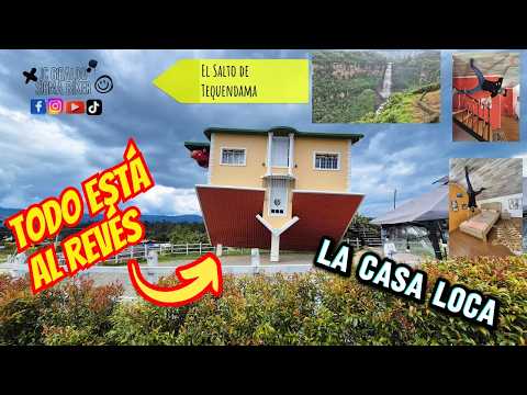 👀🏠LA CASA LOCA 🤪😛/ GUATAVITA / CUNDINAMARCA  😎🏍🔥#ttr200  #paisajes