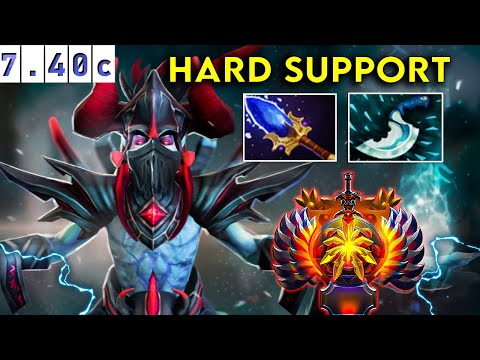 Lich Immortal Hard Support - Dota 2 Patch 7.40c  Pro Pub Gameplay