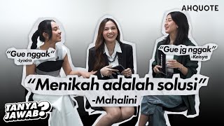 Download lagu #TANYAJAWAB Bareng Lyodra, Mahalini & Keisya | Eps. 2 mp3