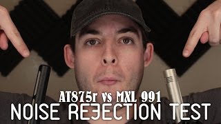 Video thumbnail for MXL 991 vs AT875r - Noise Rejection Test by FunnyGuyTimmy