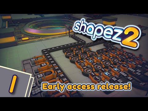 The Smoothest Factory Builder Is Out In Early Access | Shapez 2 - Part 1