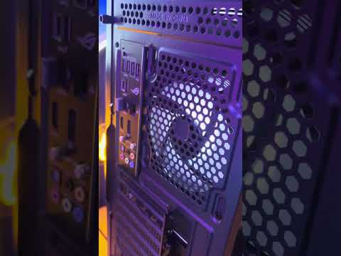 Presentación de una computadora de alto rendimiento ya terminada