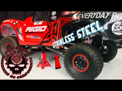 JEC RACING-TRAXXAS UDR-STAINLESS STEEL UPGRADES