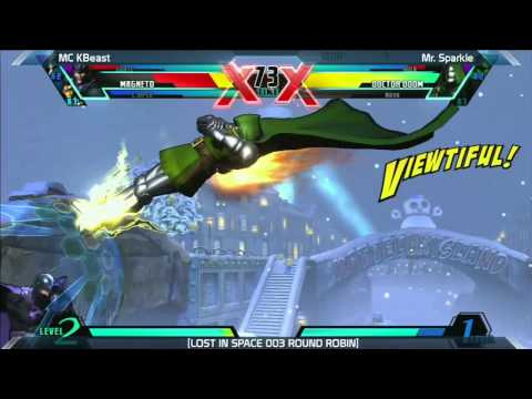 UMVC3: MC KBeast vs Mr. Sparkle - Round Robin - LOST IN SPACE 003