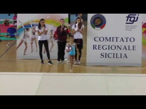 Ginnastica Ritmica Artemisia - Gurrieri Giulia Palla Torneo Allieve 2016