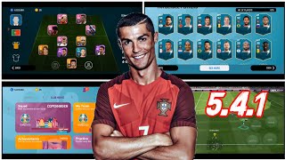 حصريا تثبيت افضل باتش في تحديث الجديد 5.4.1 🔥 بيس 2021 موبايل Pes 2021 Mobile