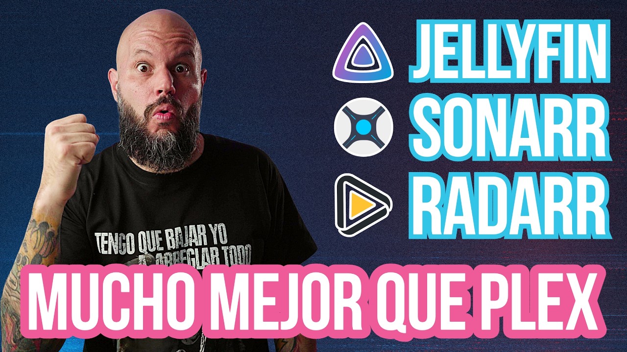Media Stack COMPLETO - Jellyfin, Radarr, Sonarr [PARTE 1]