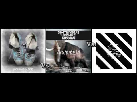 Eric Pridz vs Dirty South vs Dimitri Vegas, Moguai & Like Mike - Walking 2Mammoth (Dj Sunset Mashup)