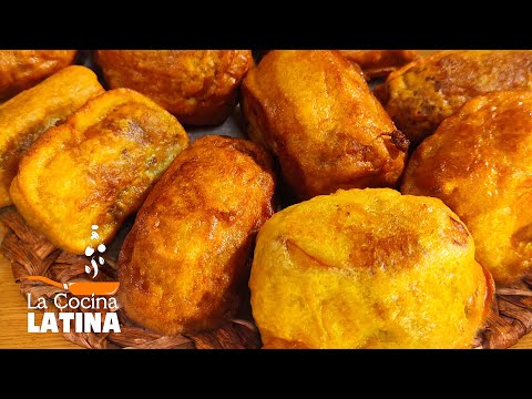 🇨🇴 ABORRAJADOS COLOMBIANOS 🍌 Aborrajado de Platano maduro con Queso y Bocadillo 🧀