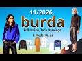 Burda Style November 2026 (11/2026) Full Review 💕 All Models & Tech Drawings + Autumn Fits