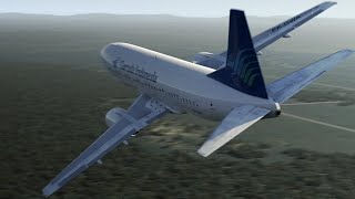 Garuda Indonesia Flight 421 - Ditching Animation